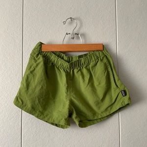 Barely Baggies Green Shorts